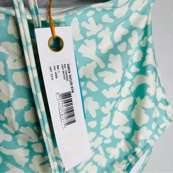 NWT Tanya Taylor Womens  Emmy One-Piece, Blue size large - Picture 7 of 7